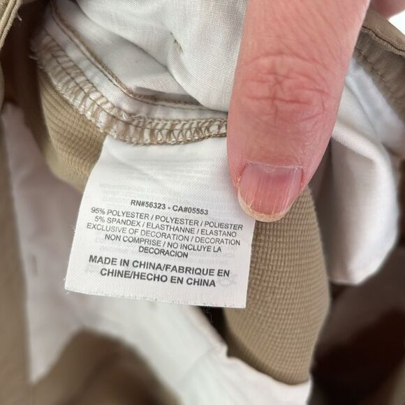 Nike Men’s golf shorts dry-fit cargo tan beige performance quick dry size 36 EUC - Picture 8 of 9